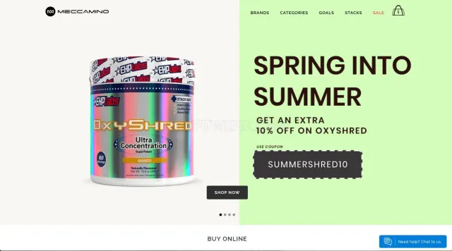 Meccamino website