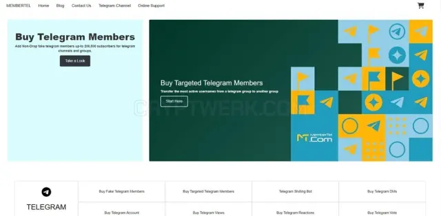 MemberTel website