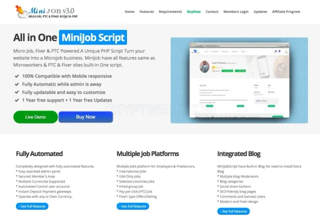 minijobscript website
