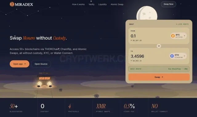 MiraDEX website