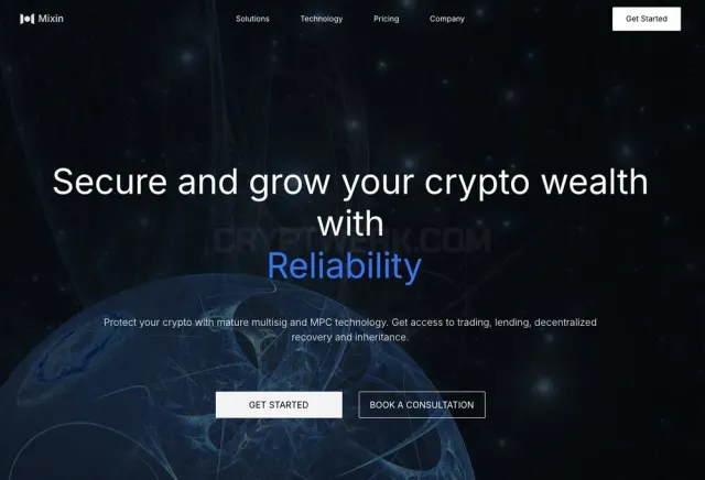 Mixin Inc. website