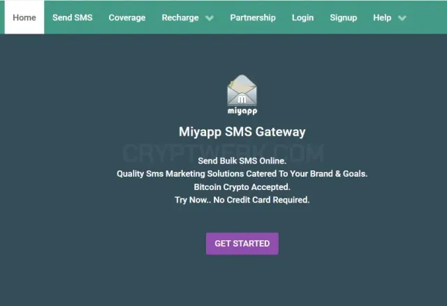 Miyapp website