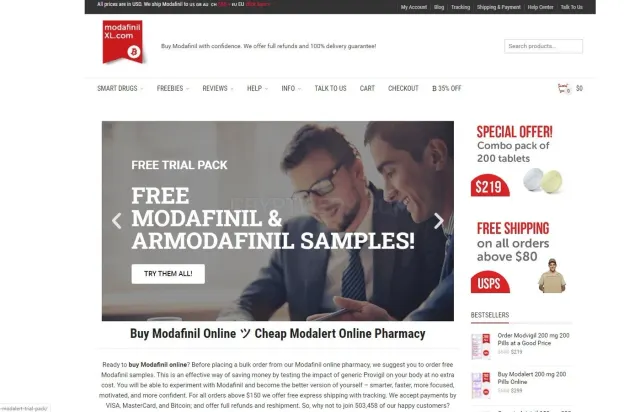 ModafinilXl website