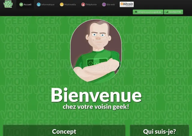 Monvoisingeek.be website