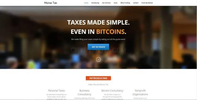 MorseTax website