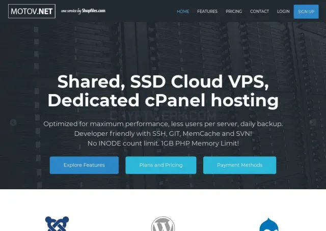 Motov.net website