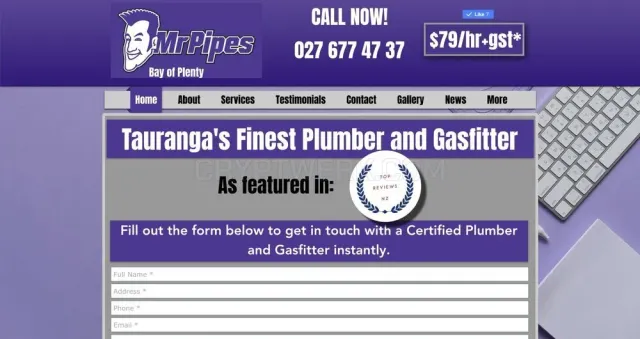 MrPipes website