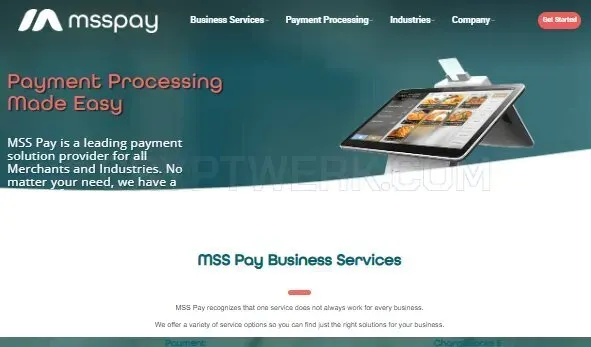 MSS Pay website