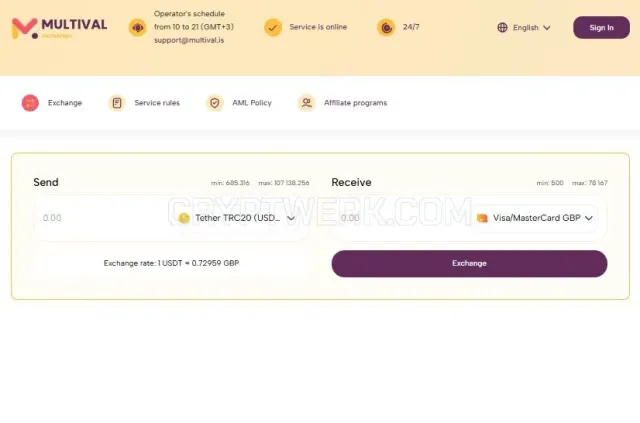 Multival website