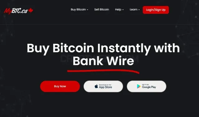 MyBTC.ca website