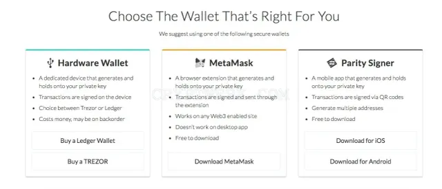 MyCrypto website