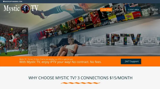 Mystic TV website