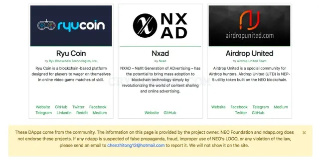 Ndapp.org website
