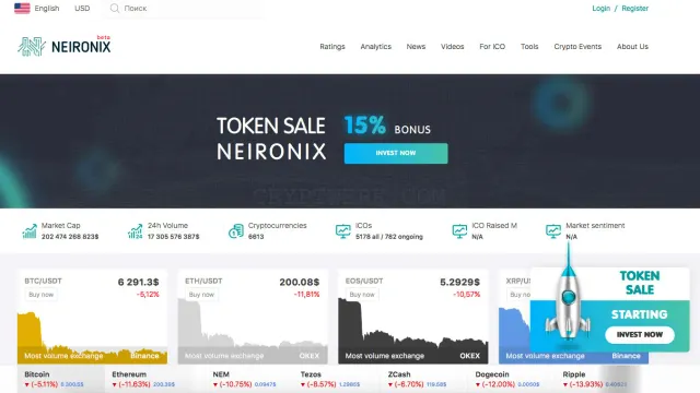 Neironix.io website