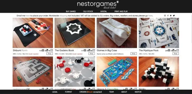 Nestorgames website