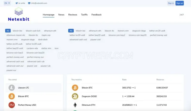Netexbit.com website