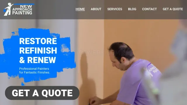 New Approach Painting website