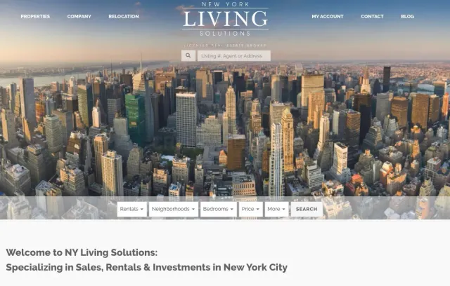 New York Living Solutions website