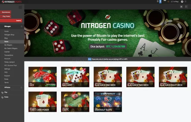 NitrogenSports website