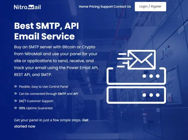 NitroMail website