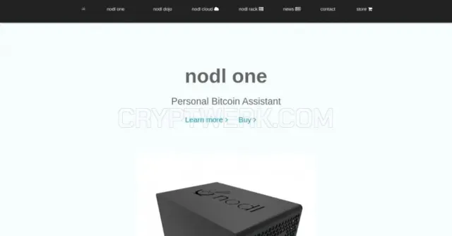 Nodl Box website
