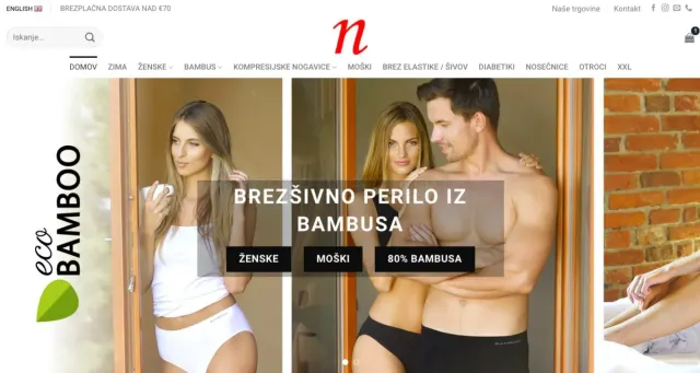 Nogavice.net website