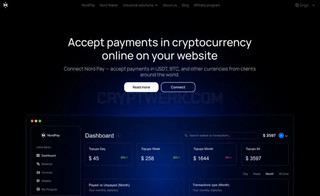 Nord Pay website