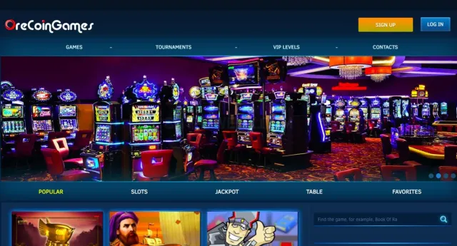 Orecoingames.com website