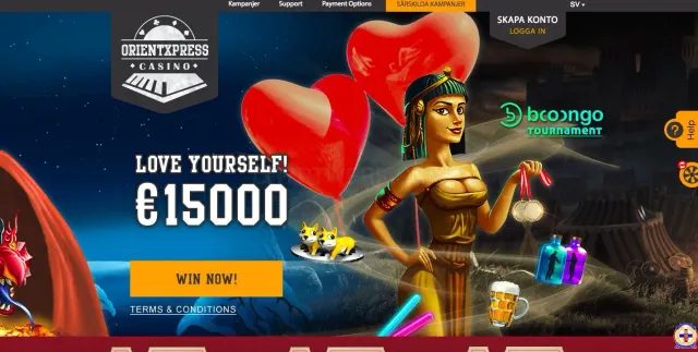OrientXpress Casino website
