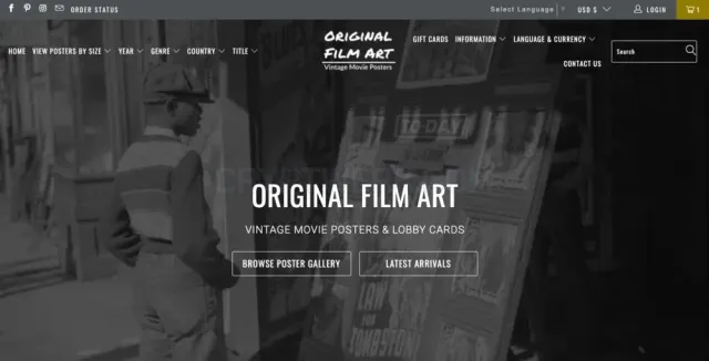 Original Film Art website