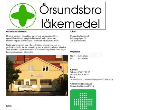 Orla.se website