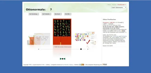 Ottonormalo website