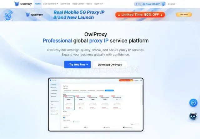 OwlProxy website