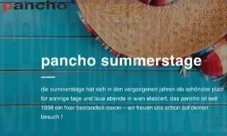 Pancho Summerstage website