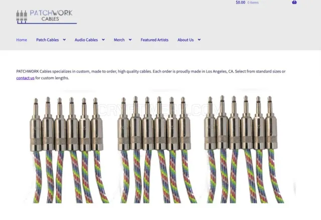 Patchwork Cables website