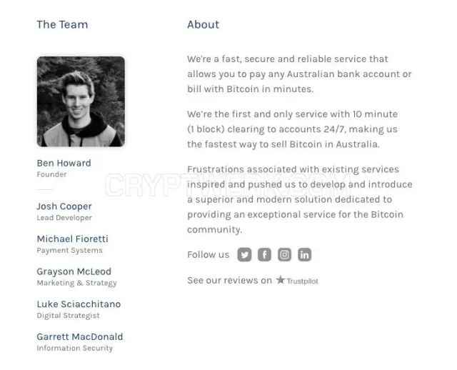 PAYBTC website