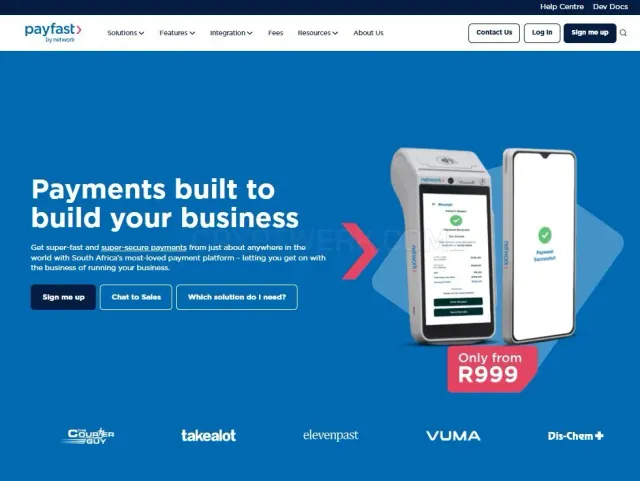 PAYFAST website