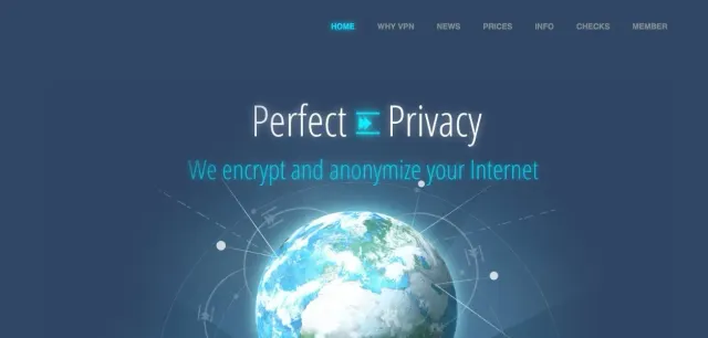 Perfect-privacy.com website