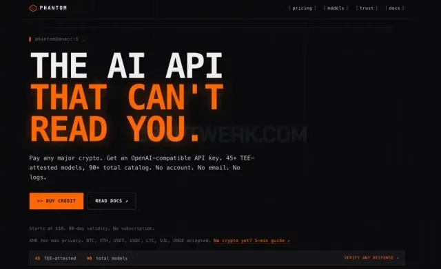 Phantom AI website