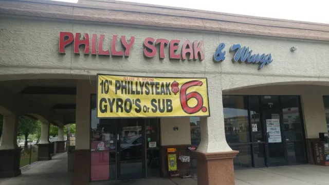 Philly Steak & Wings website