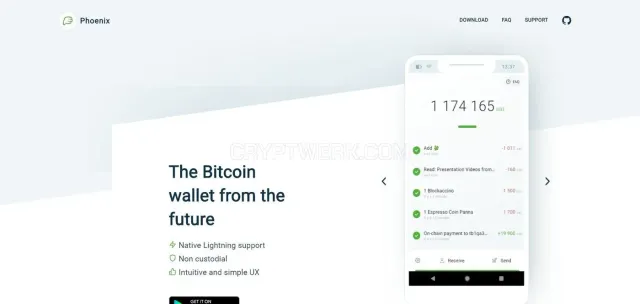 Phoenix Wallet website