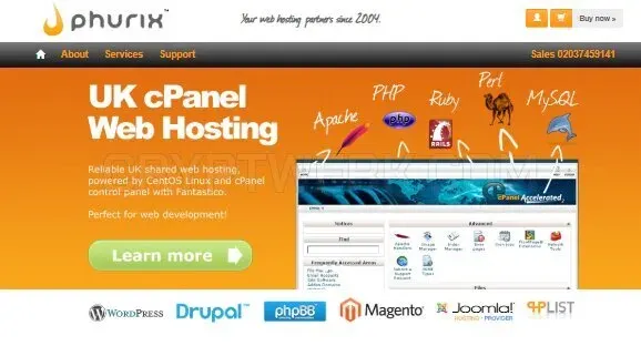 Phurix website