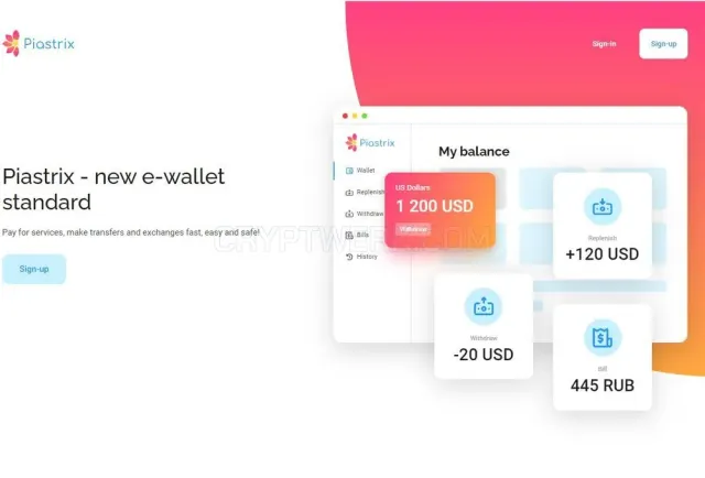 Piastrix website