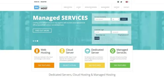 Pidgin Host website