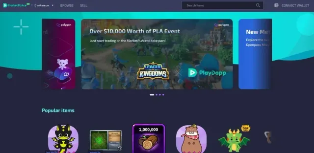 PlayDapp website