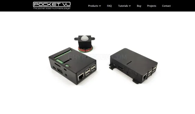 Pocketvj.com website