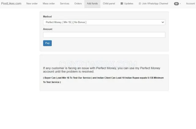 Postlikes website