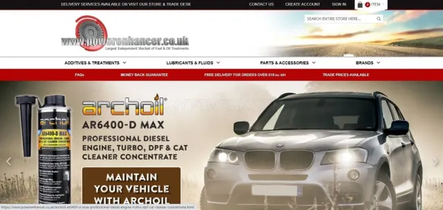 Powerenhancer website