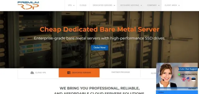Premium RDP website