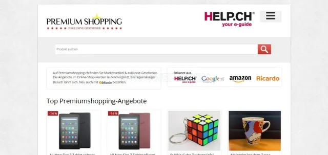 Premium Shopping website